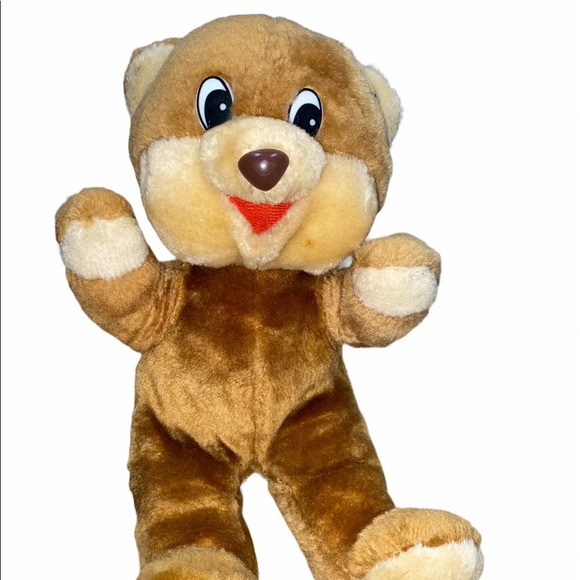 Vintage 1986 shoney bear plush brown - Picture 1 of 5